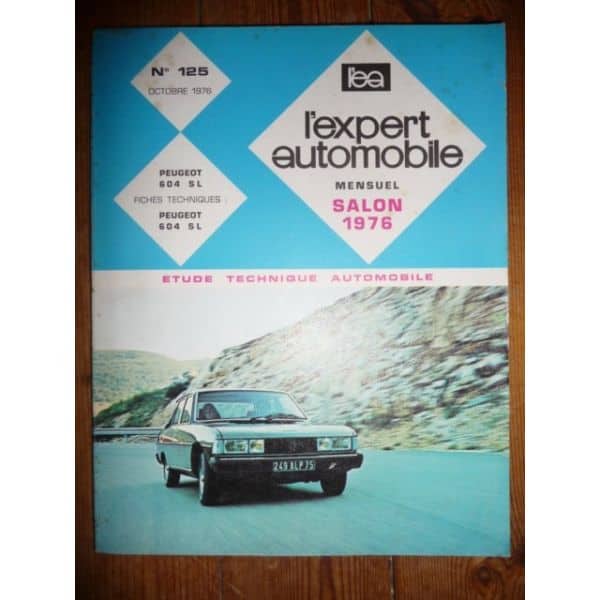 604 SL Revue Technique Peugeot