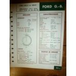592E-624E Fiche Technique Ford