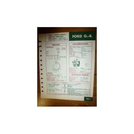 2709E-360CID Fiche Technique Ford