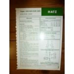 E571-E671-E572-E672 Fiche Technique Hatz