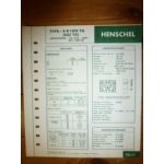 6R1013TA - 522TA Fiche Technique Henomag Henschel