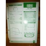 E3AF1 Fiche Technique Iseki
