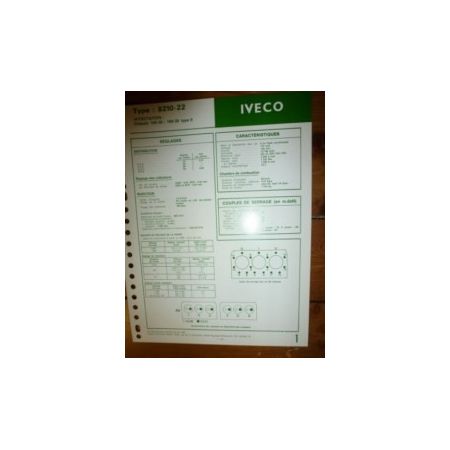 8210-22 Fiche Technique Iveco