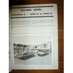 ASCONA C Revue Technique Opel