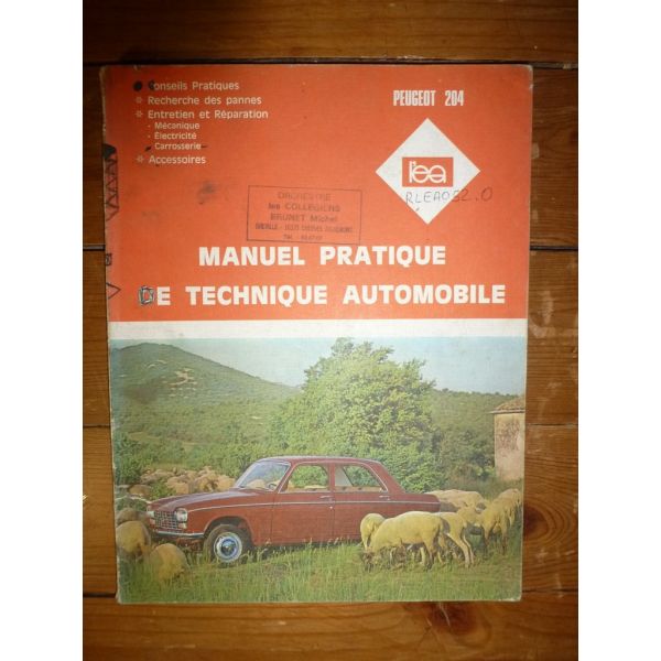204 Revue Technique Peugeot