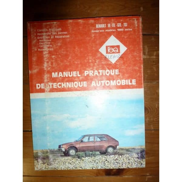R14 -80 Revue Technique Renault