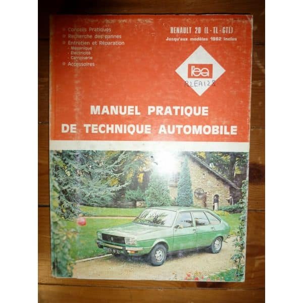 R20 -82 Revue Technique Renault