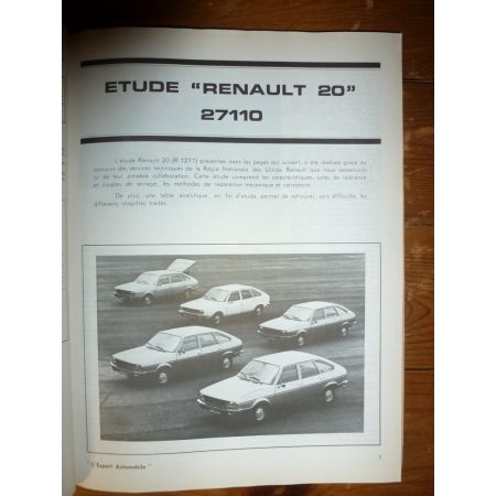 R20 -82 Revue Technique Renault