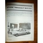 R18 -81 Revue Technique Renault