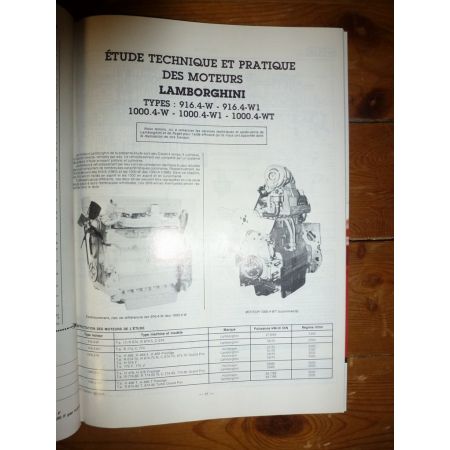 R674 à 874-90 Revue Technique Agricole Lamborghini