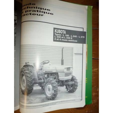 L185 à L345 Revue Technique Agricole Kubota