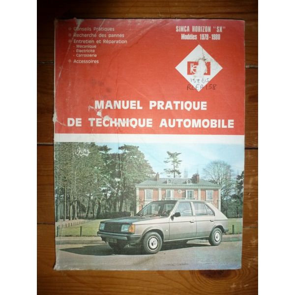 HORIZON SX 79-80 Revue Technique Simca Talbot