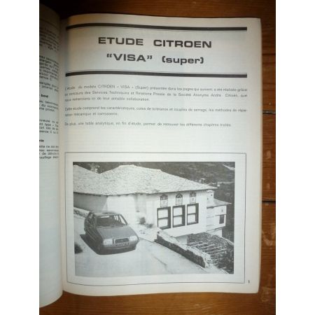 VISA Super Revue Technique Citroen