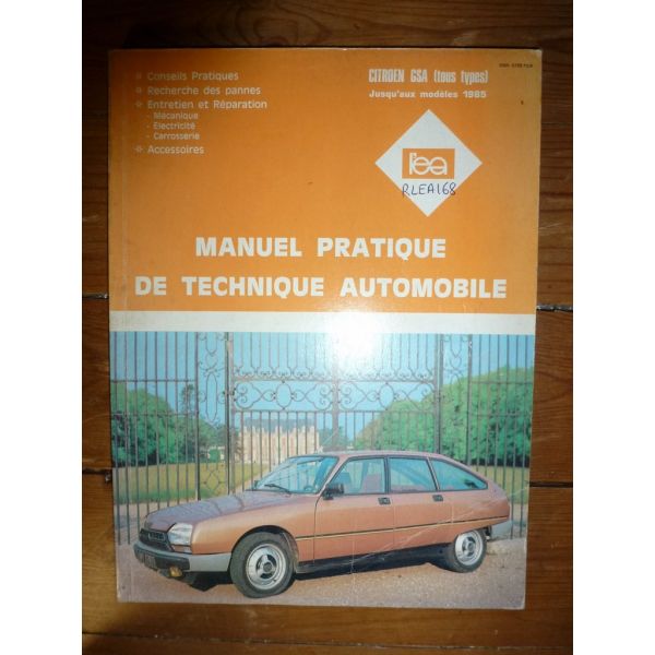 GSA -85 Revue Technique Citroen