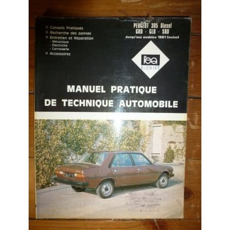 305 Die -81 Revue Technique Peugeot