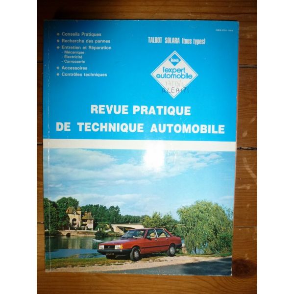SOLARA Revue Technique Simca Talbot