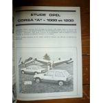 CORSA A Revue Technique Opel