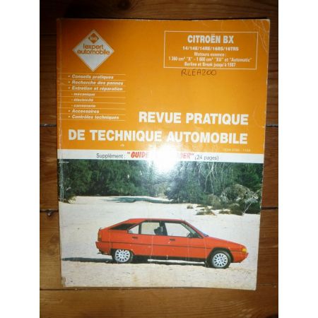 BX 14 16 -87 Revue Technique Citroen