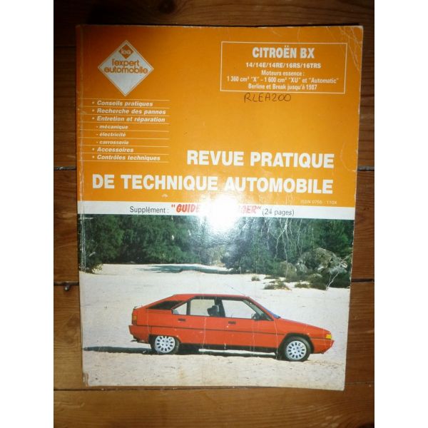BX 14 16 -87 Revue Technique Citroen