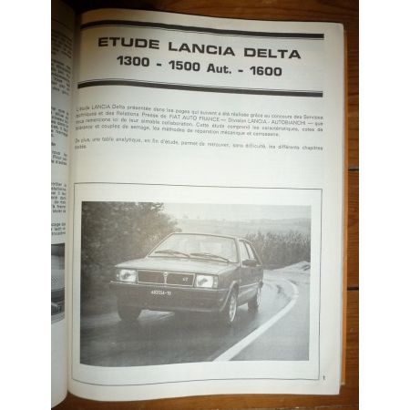 DELTA Revue Technique Lancia