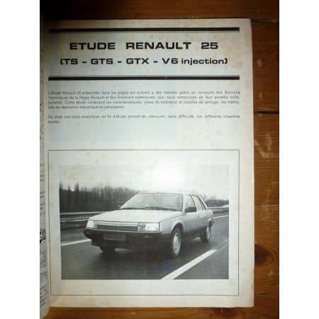 R25 -88 Revue Technique Renault