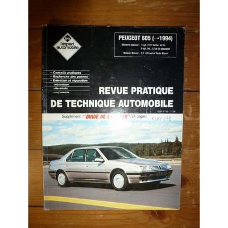 605 94- Revue Technique Peugeot