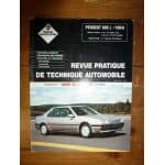 605 94- Revue Technique Peugeot