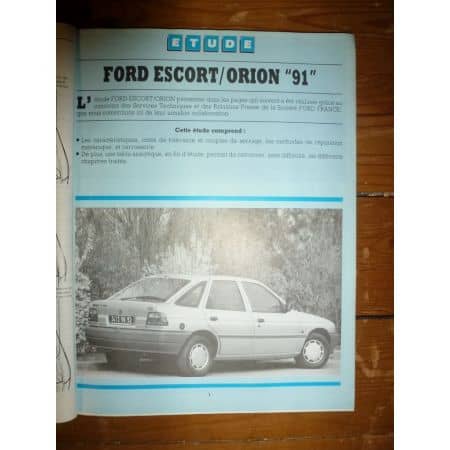 Escort 91- Revue Technique Ford