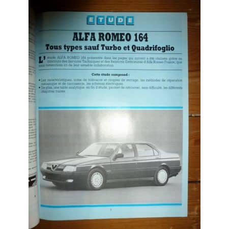 164 Revue Technique Alfa Romeo