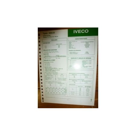 8060-05 Fiche Technique Iveco