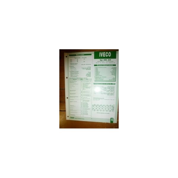 8060-25R Fiche Technique Iveco