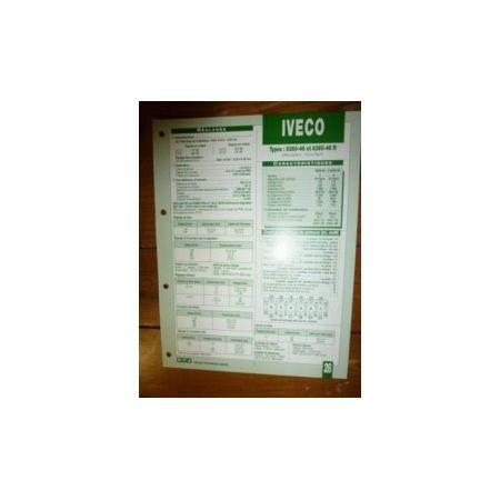 8360-46 - 8360-46R Fiche Technique Iveco