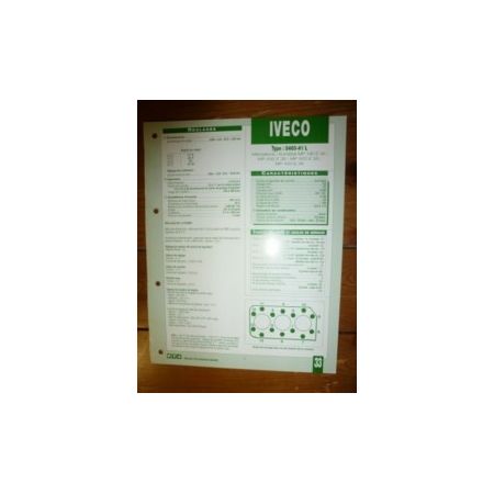 8460-41L Fiche Technique Iveco