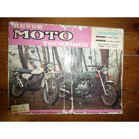 TS125 GL1000 Revue Technique moto Honda Suzuki