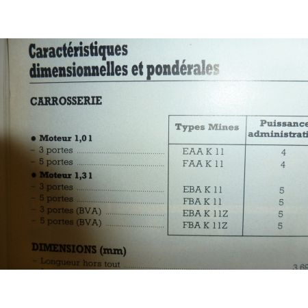 Micra 93 Revue Technique Nissan
