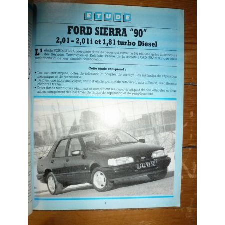 Sierra 92- Revue Technique Ford
