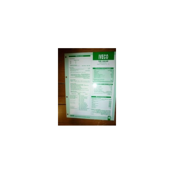 8045-06R Fiche Technique Iveco