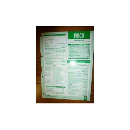 8045-05R Fiche Technique Iveco