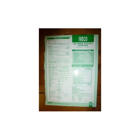 8045-05  R412-414 R512-513-518 Fiche Technique Case IH