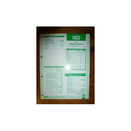 F4CE0454D-F4CE0454C Fiche Technique Iveco