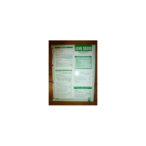 6068TRT50 Fiche Technique John Deere