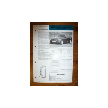 Série 3 dep 03/05 Fiche Technique Bmw