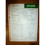 TL12 Fiche Technique British Leyland