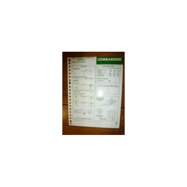 9LD561.2-9LD561.2L-9LD625.2 Fiche Technique Lombardini