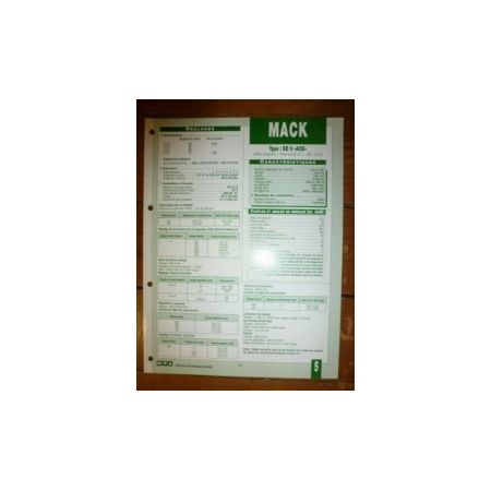 EE9 ACE Fiche Technique Mack