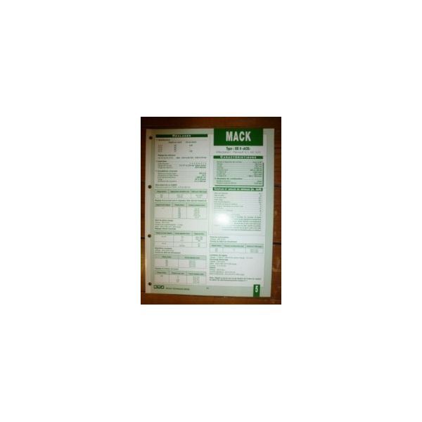 EE9 ACE Fiche Technique Mack