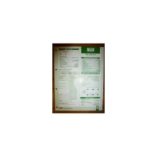 D0824 FL 01 Fiche Technique Man