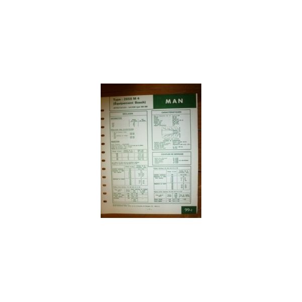 2658M4 Bosch Fiche Technique Man