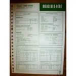 OM422A Fiche Technique Mercedes