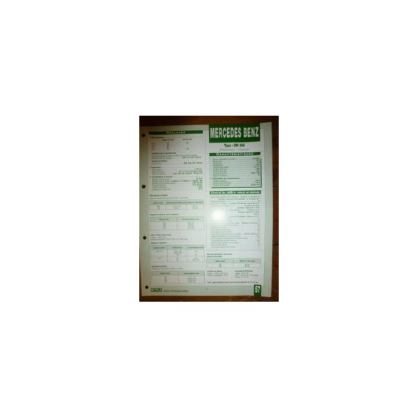 OM366 Fiche Technique Mercedes